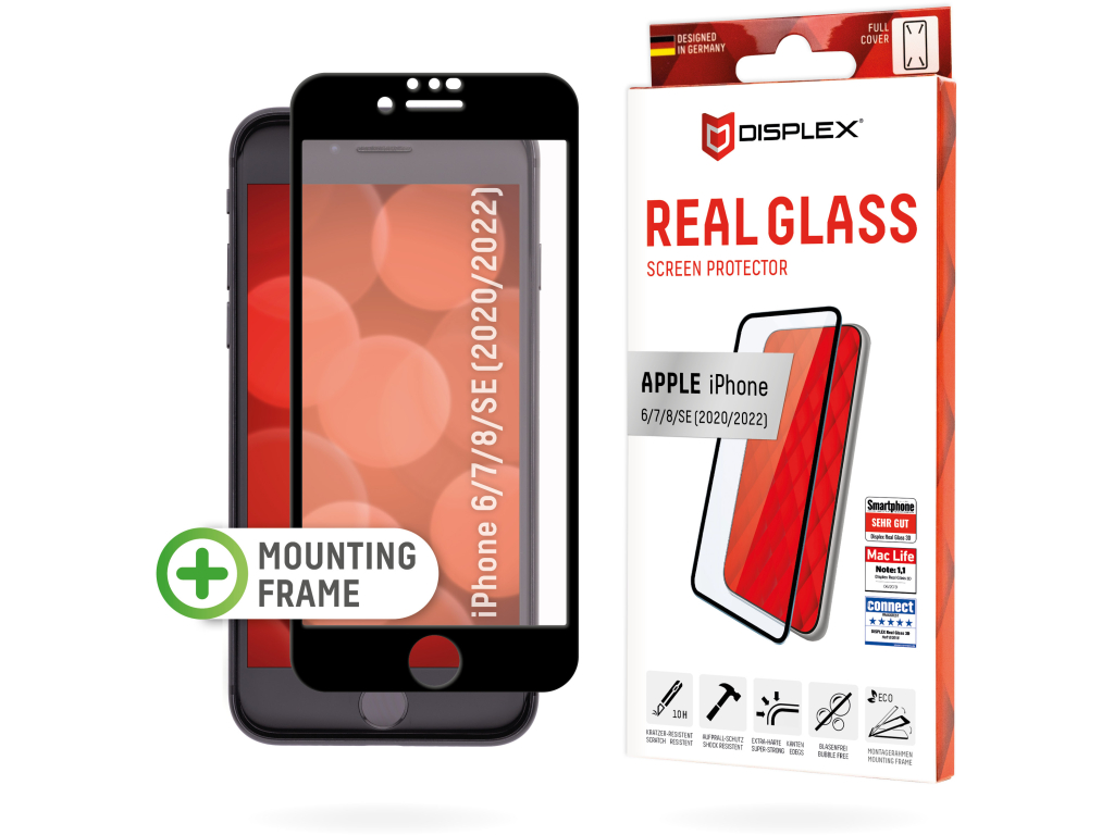 DISPLEX Real Glass FC Apple iPhone 6/6S/7/8/SE (2020/2022)