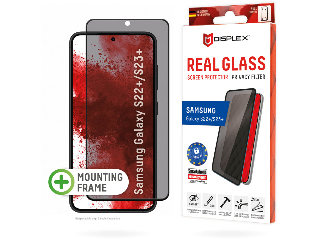 DISPLEX Privacy Glass FC Samsung Galaxy S23+ 5G