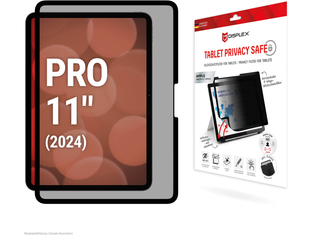 DISPLEX Privacy Safe Tablet Apple iPad Pro 11 (2024)