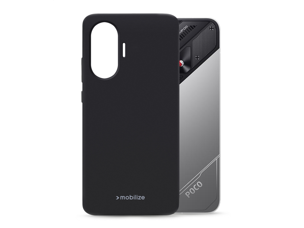 Mobilize Rubber Gelly Case Xiaomi Poco F7 Matt Black