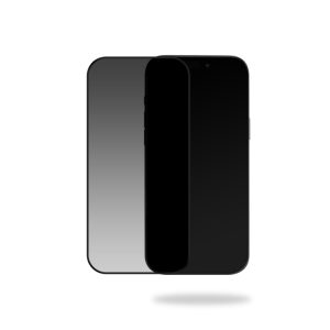 Mobilize Privacy Glass Screen Protector - Black Frame - for Apple iPhone 16 Pro Max/17 Pro Max