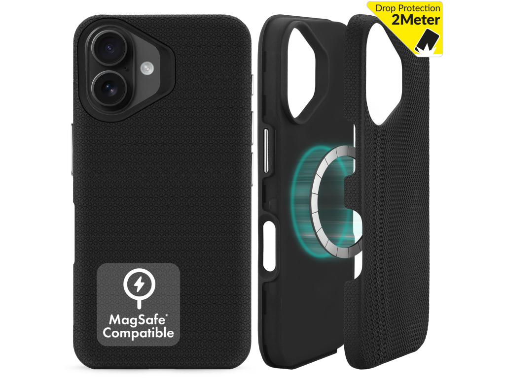 My Style Magsafe Tough Case for Apple iPhone 16 Black