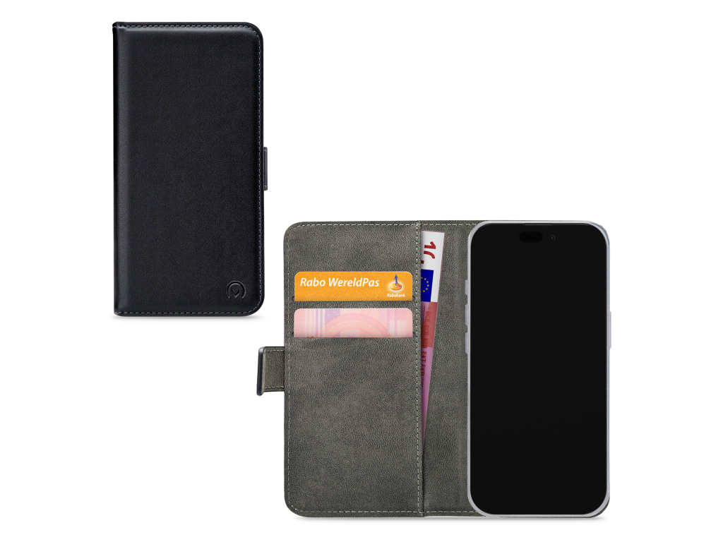 Mobilize Classic Gelly Wallet Book Case Apple iPhone 17 Air Black