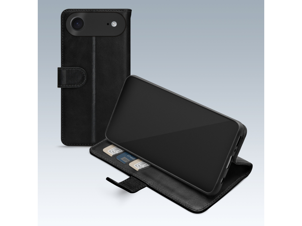 Mobilize Premium Gelly Wallet Book Case Apple iPhone 17 Air Black