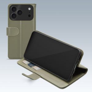 Mobilize Premium Gelly Wallet Book Case Apple iPhone 17 Pro Max Green