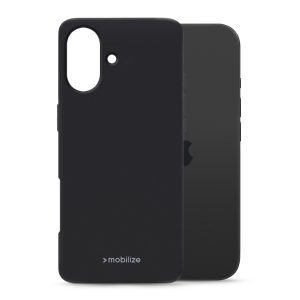 Mobilize Rubber Gelly Case Apple iPhone 17 Matt Black