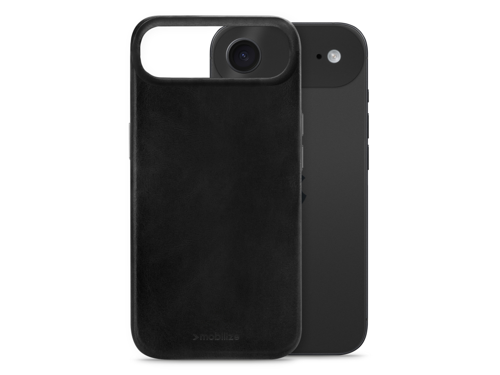 Mobilize Magsafe Compatible Premium Leather Case Apple iPhone 17 Air Black