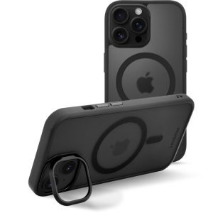 Mobilize MagSafe Compatible Hybrid Pro Case with Camera Stand Apple iPhone 16 Pro Max Black