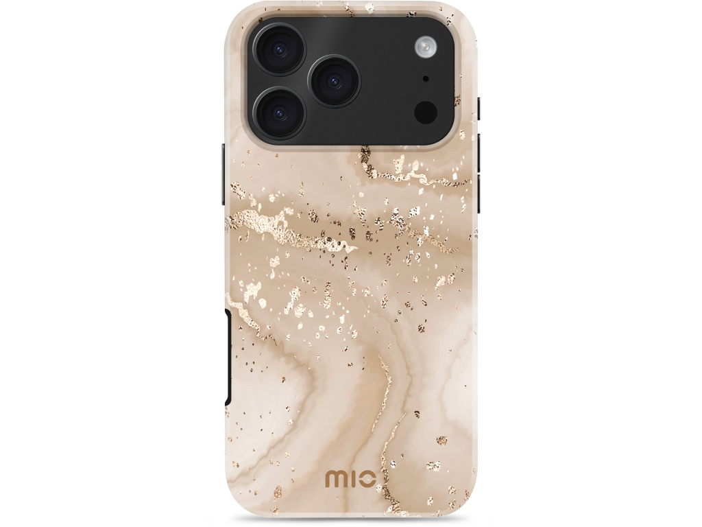 MIO Gold Marble Magsafe Compatible for iPhone 17 Pro Max
