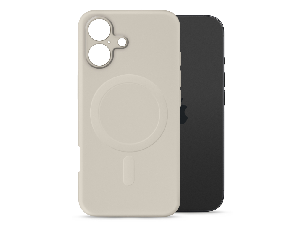 My Style Protective Flex Magsafe Compatible Case for iPhone 17 Antique White