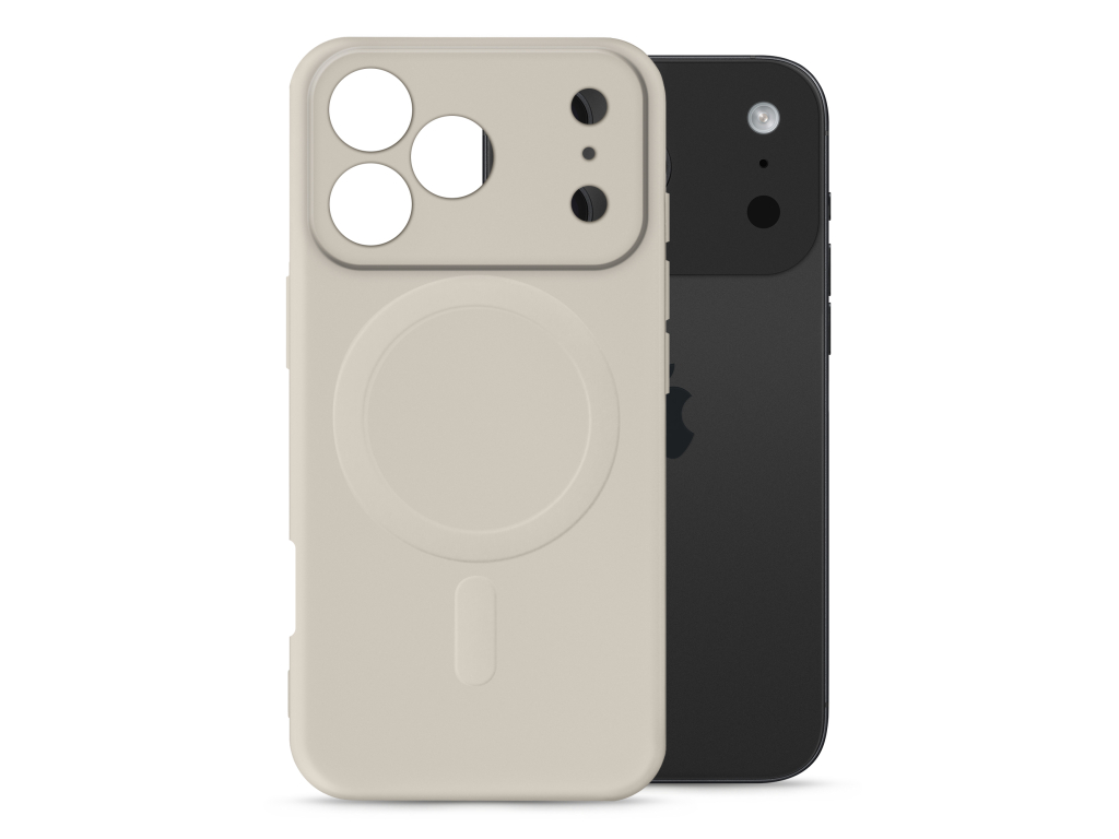 My Style Protective Flex Magsafe Compatible Case for iPhone 17 Pro Max Antique White