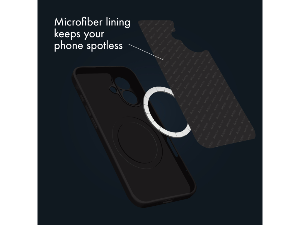 My Style Protective Flex Magsafe Compatible Case for iPhone 17 Air Black