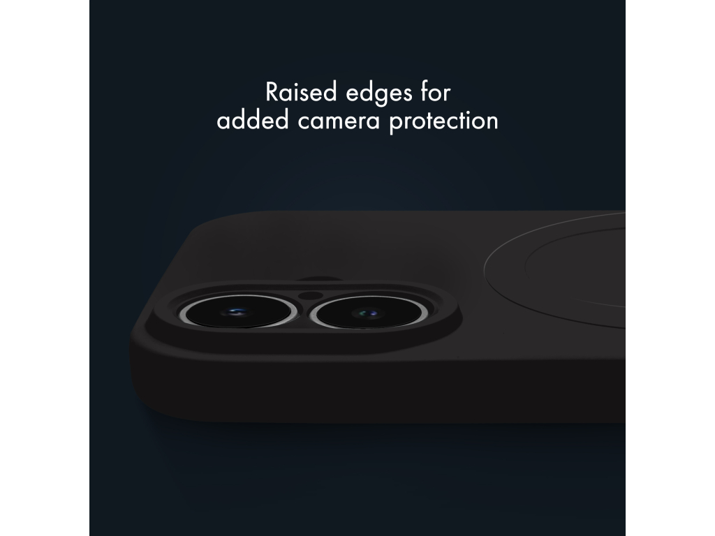 My Style Protective Flex Magsafe Compatible Case for iPhone 17 Pro Black