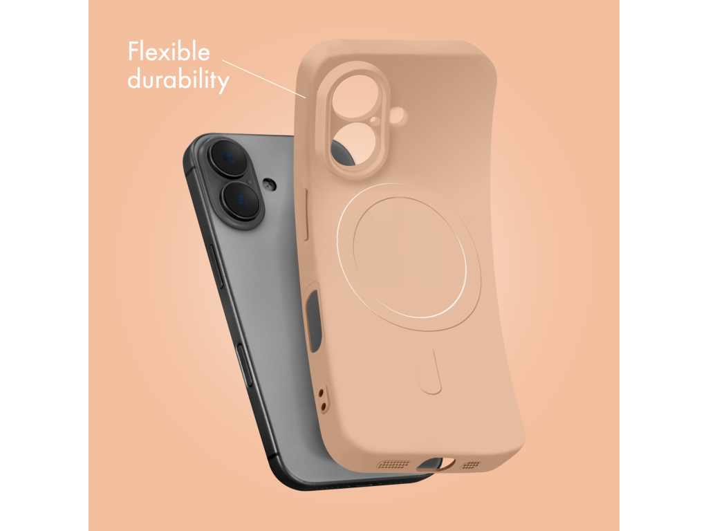 My Style Protective Flex Magsafe Compatible Case for iPhone 17 Air Soft Pink