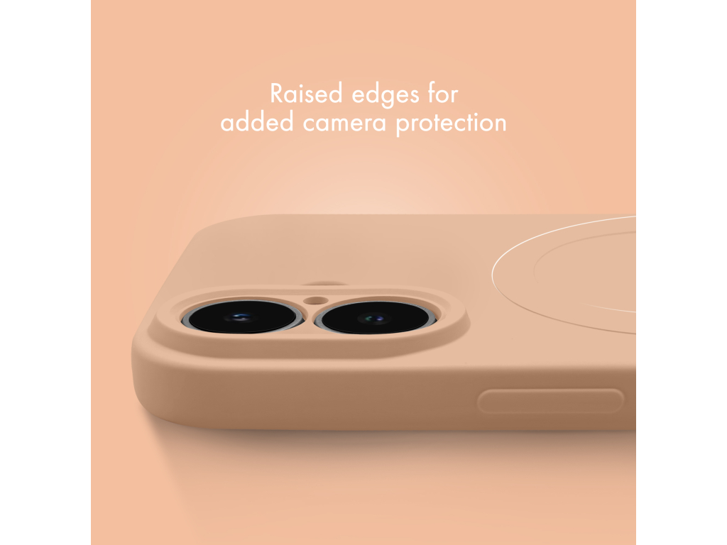 My Style Protective Flex Magsafe Compatible Case for iPhone 17 Soft Pink