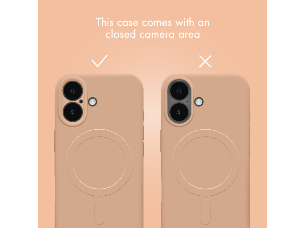 My Style Protective Flex Magsafe Compatible Case for iPhone 17 Pro Max Soft Pink