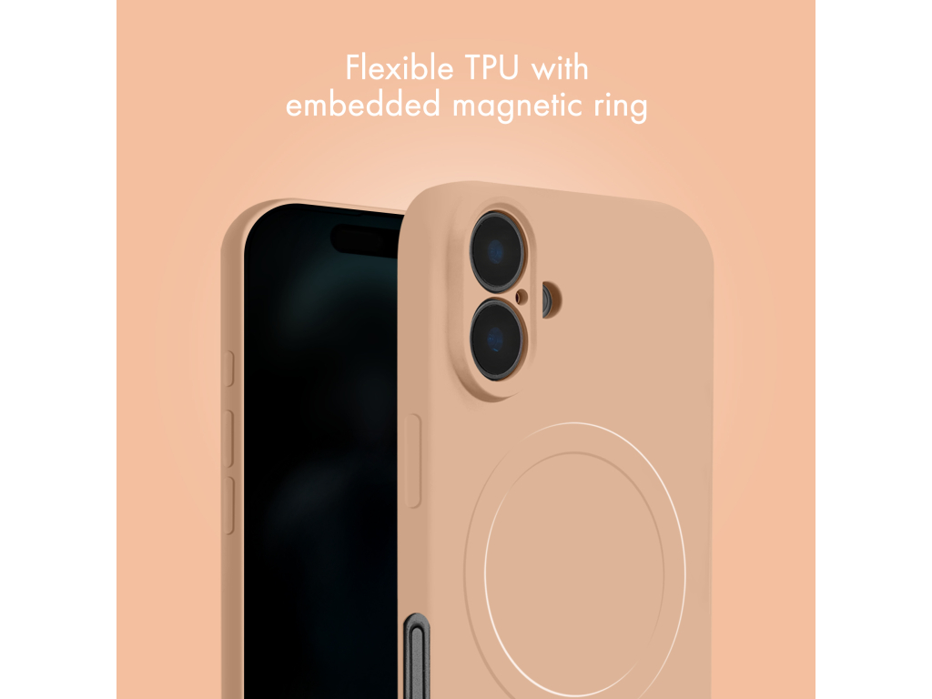 My Style Protective Flex Magsafe Compatible Case for iPhone 17 Pro Max Soft Pink