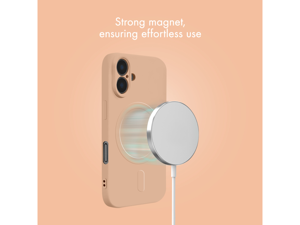 My Style Protective Flex Magsafe Compatible Case for iPhone 17 Pro Max Soft Pink