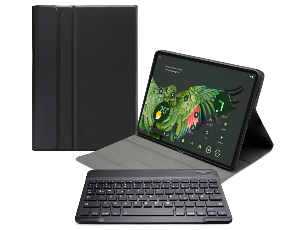 Mobilize Detachable Bluetooth Keyboard Case Google Pixel Tablet Black QWERTZ