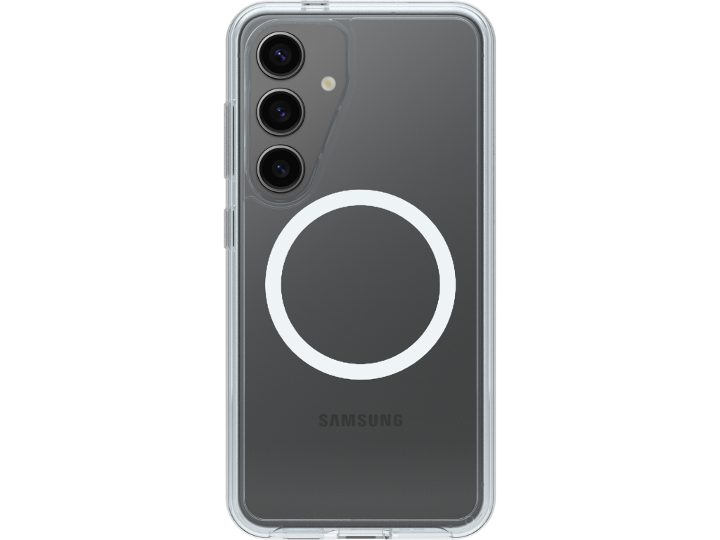 OtterBox Symmetry Clear Magnets Case Samsung Galaxy S25+ 5G Black
