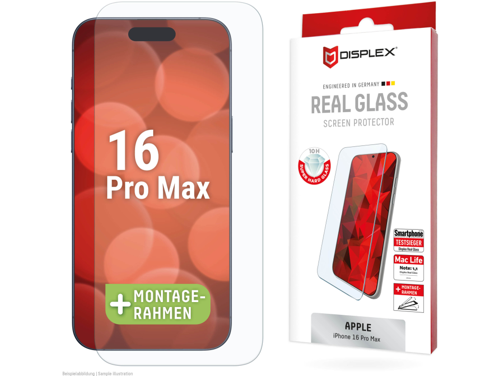 DISPLEX Real Glass Apple iPhone 16 Pro Max