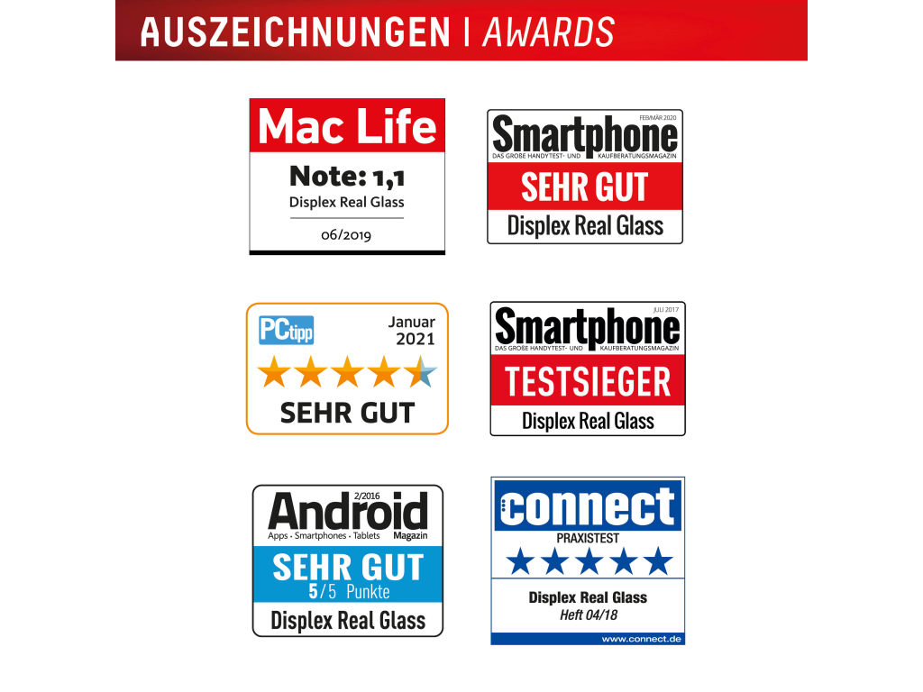 DISPLEX Real Glass iPhone 17/17 Pro