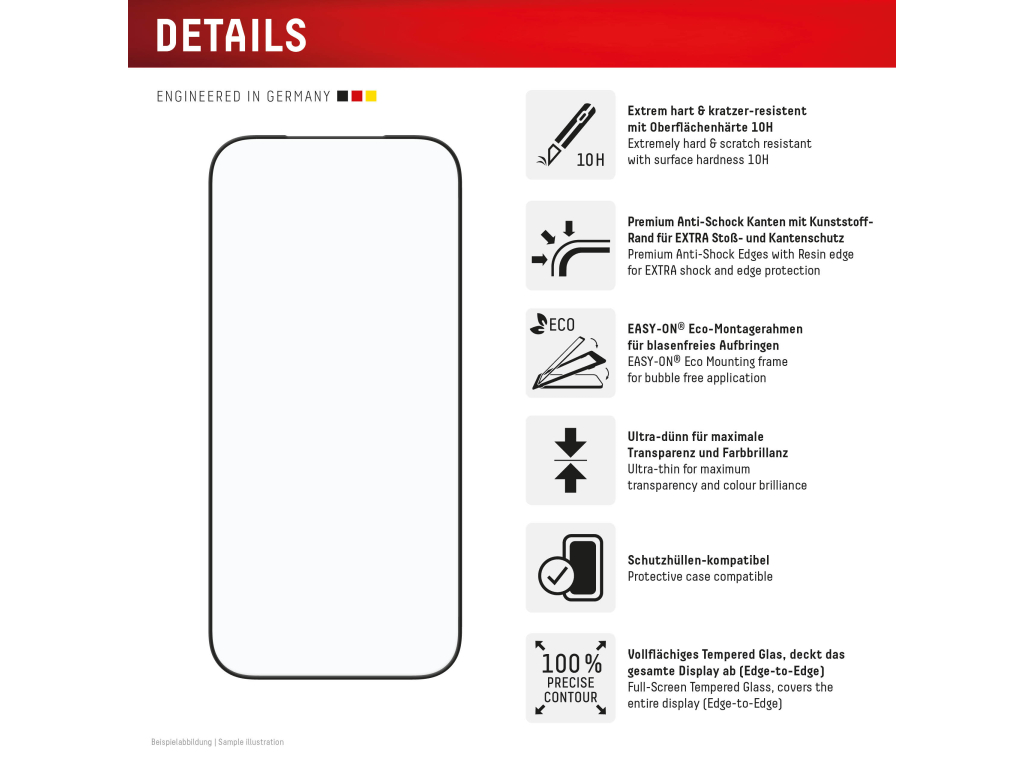 DISPLEX Real Glass FC iPhone 17
