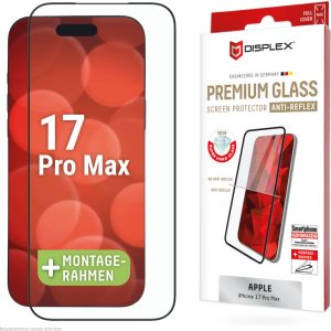 DISPLEX Premium Glass Full Cover Anti-Reflex iPhone 17 Pro Max