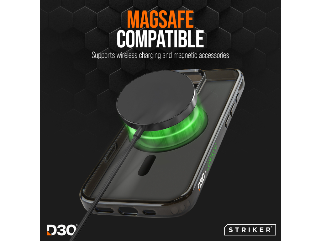 Striker X-Core - D3O Xtreme Impact Mag Case - Black - Samsung S25 5G
