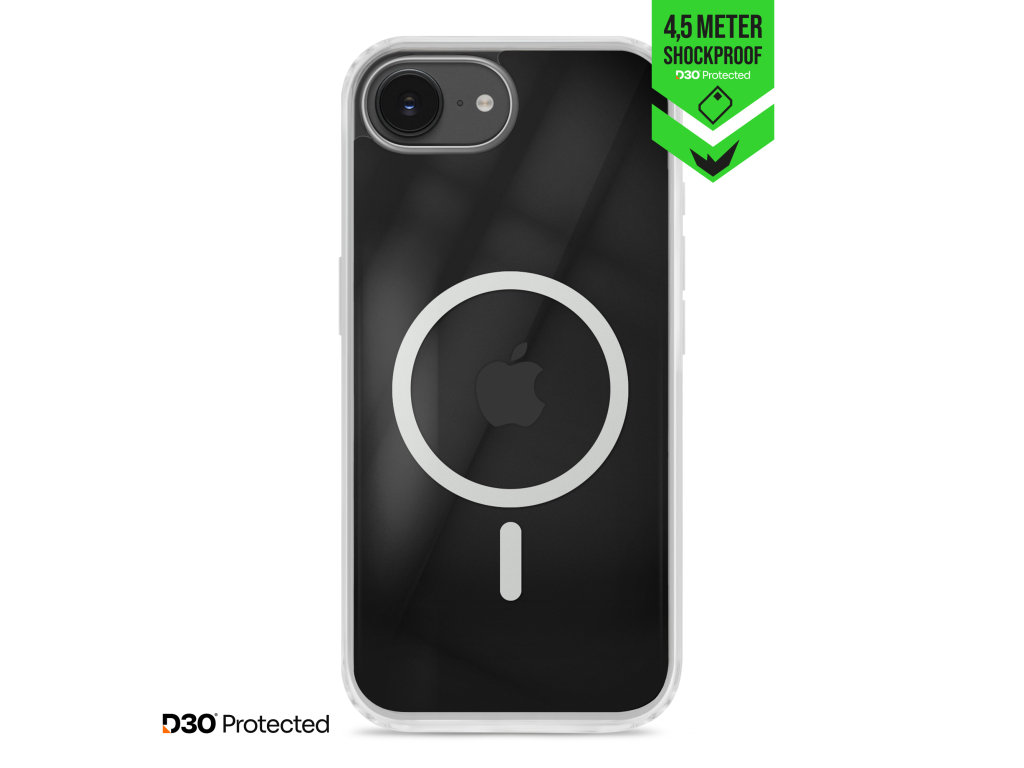 Striker X-Core - D3O Xtreme Impact Mag Case - Clear - Apple iPhone 16e