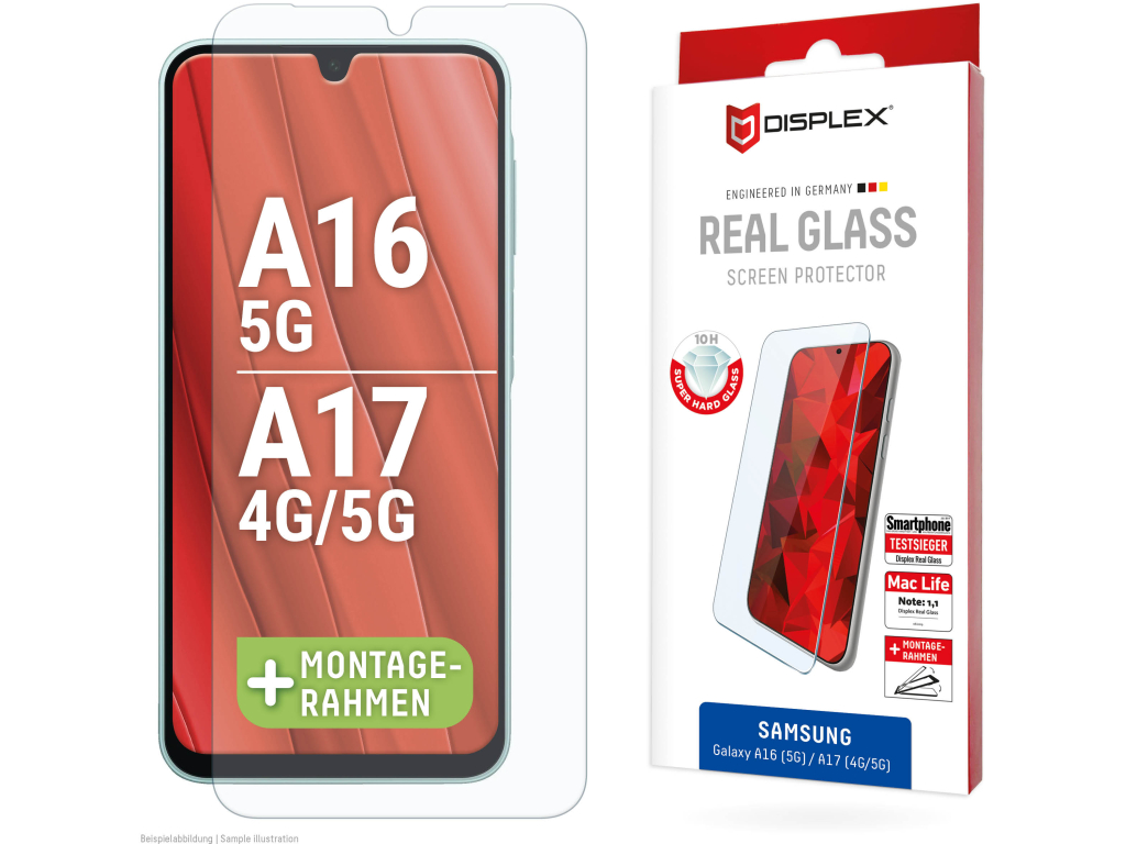 DISPLEX Real Glass Samsung A16 (5G)/(A17 (4G/5G)