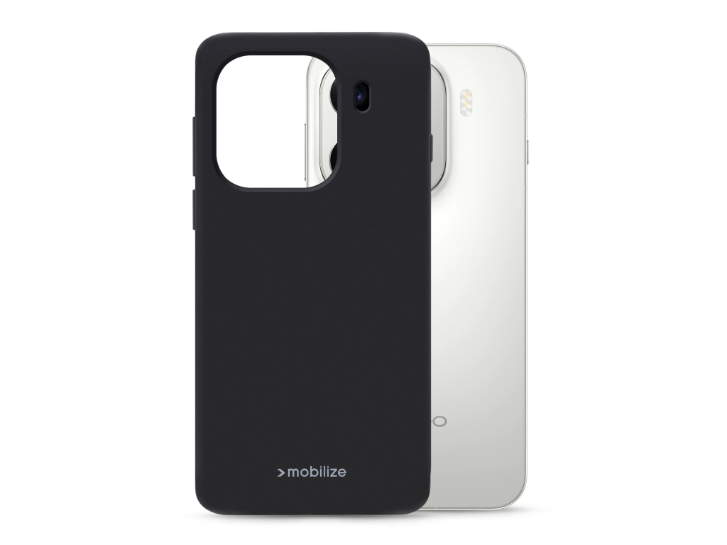 Mobilize Rubber Gelly Case OPPO Find X9 Pro Matt Black