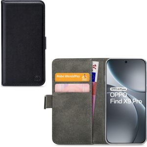 Mobilize Classic Gelly Wallet Book Case OPPO Find X9 Pro Black