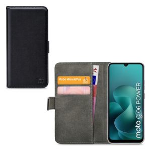 Mobilize Classic Gelly Wallet Book Case Motorola Moto G06/G06 Power Black