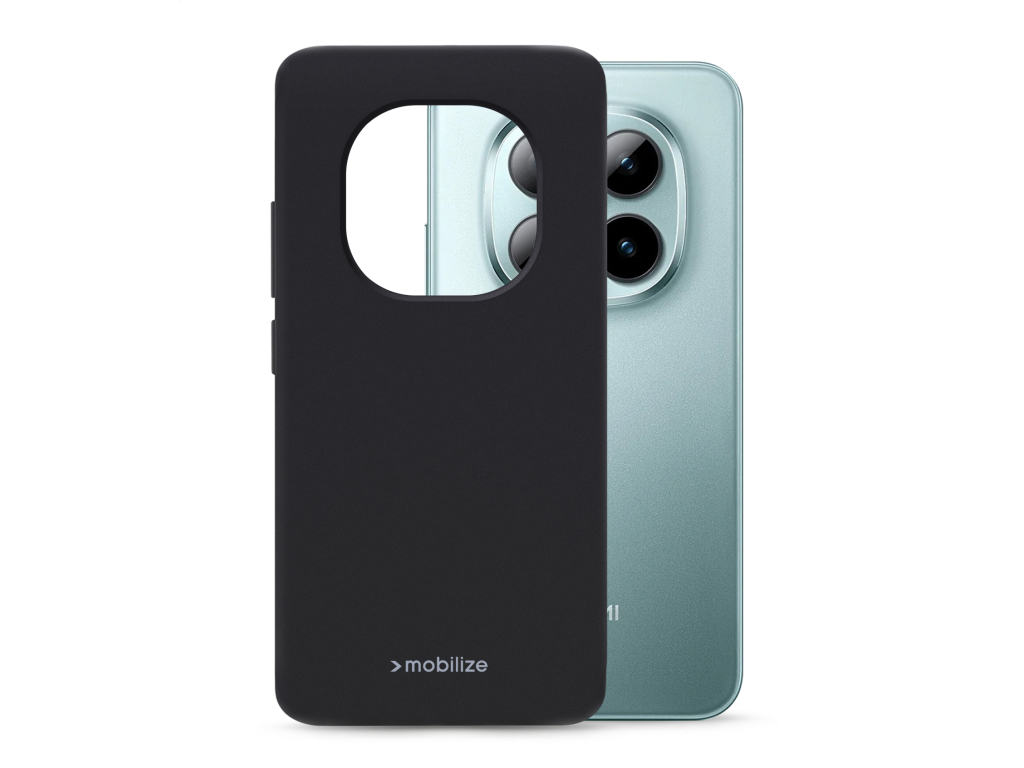 Mobilize Rubber Gelly Case Xiaomi Redmi Note 15 5G Matt Black