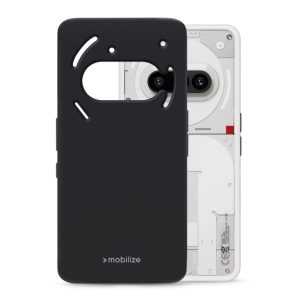 Mobilize Rubber Gelly Case Nothing Phone (3a) Lite Matt Black