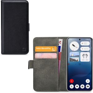 Mobilize Classic Gelly Wallet Book Case Nothing Phone (3a) Lite Black