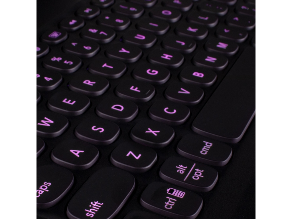 ZAGG Pro Keys Bluetooth Keyboard Case for Apple iPad Pro 12.9 (2018/2020/2021) AZERTY Black