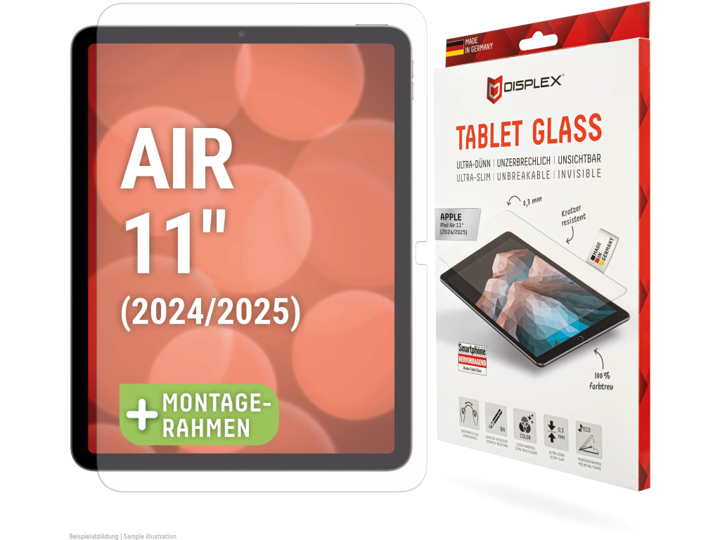DISPLEX Real Glass Apple iPad Air 11