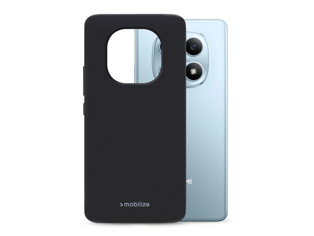 Mobilize Rubber Gelly Case Xiaomi Redmi Note 15 5G Matt Black