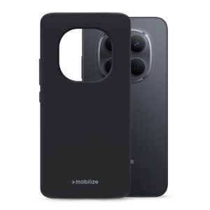 Mobilize Rubber Gelly Case Xiaomi Redmi Note 15 Pro 5G Matt Black