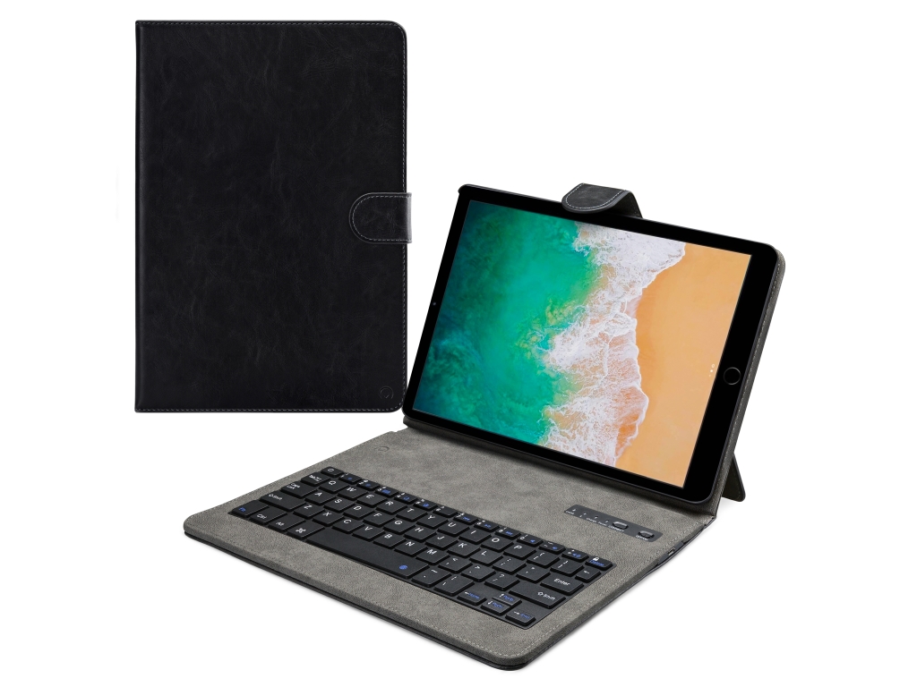 Mobilize Premium Bluetooth Keyboard Case Apple iPad Air/Air 2/Pro 9.7/9.7 2017/2018 Black QWERTY