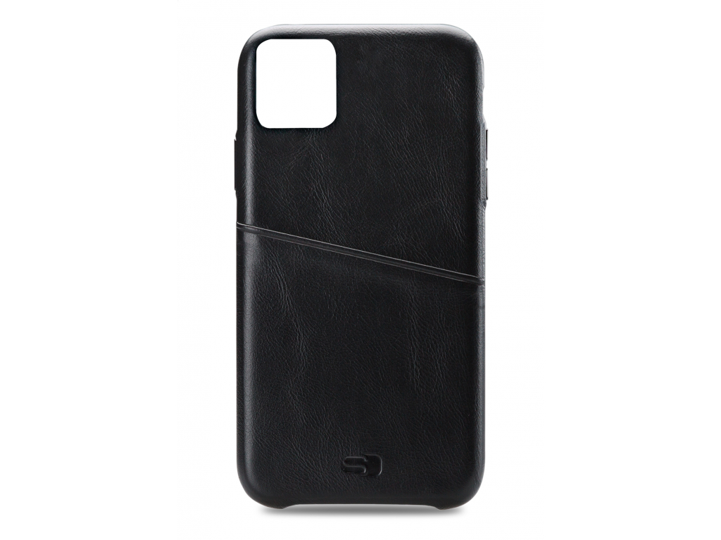 Senza Pure Leather Cover with Card Slot Apple iPhone 11 Pro Deep Black