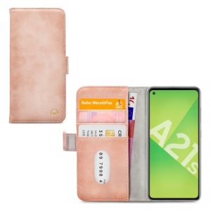 Mobilize Elite Gelly Wallet Book Case Samsung Galaxy A21s Soft Pink