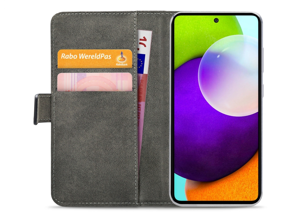 Mobilize Classic Gelly Wallet Book Case Samsung Galaxy A52/A52 5G/A52s 5G Black