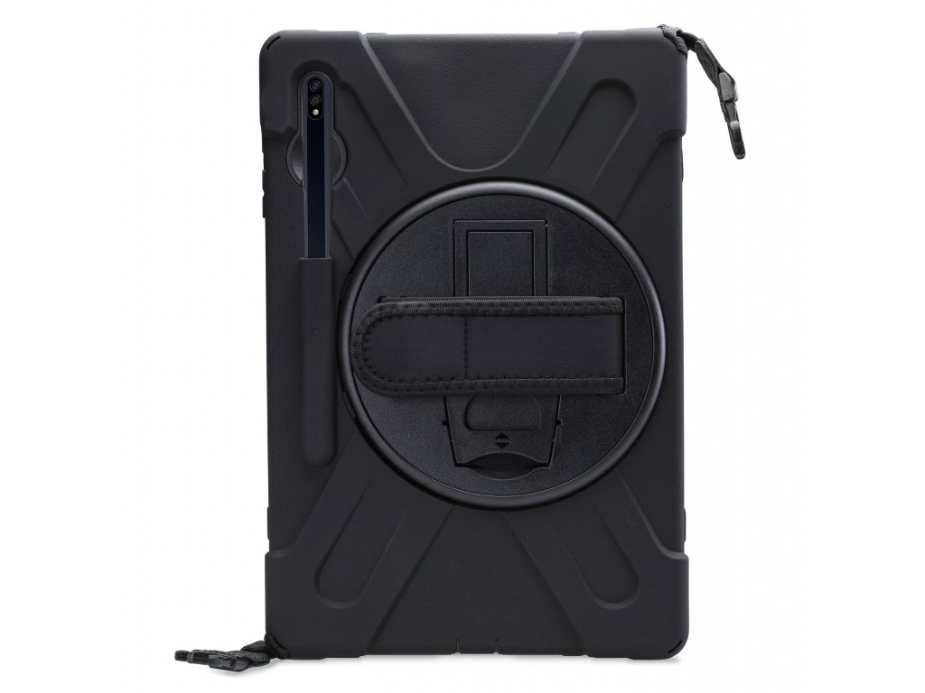 Xccess Survivor All-round Case Samsung Galaxy Tab S7+/S8+ 12.4 Black (Screenless)
