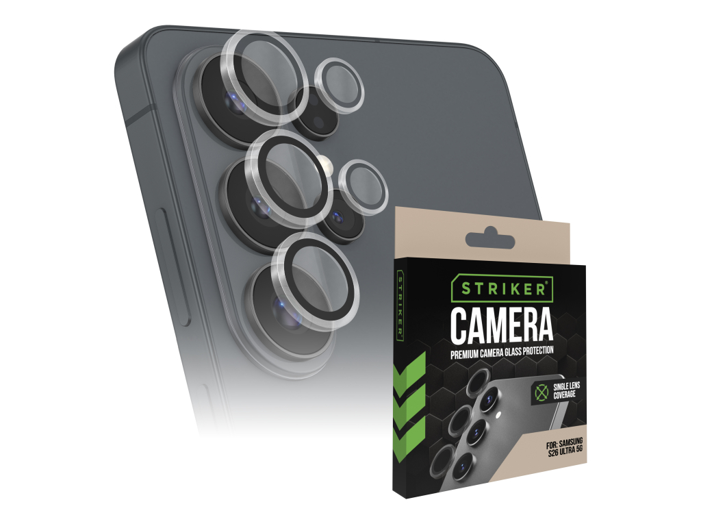 Striker Single Lens Glass Camera Protector - Transparent - Samsung Galaxy S26 Ultra 5G