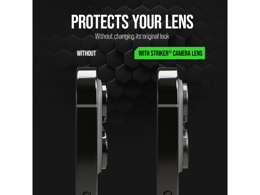 Striker Single Lens Glass Camera Protector - Transparent - Samsung Galaxy A57 5G