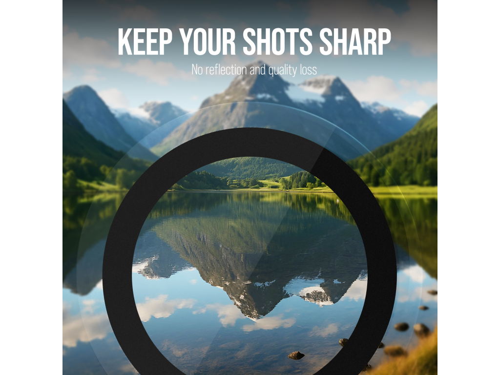 Striker Single Lens Glass Camera Protector - Transparent - Samsung Galaxy A57 5G