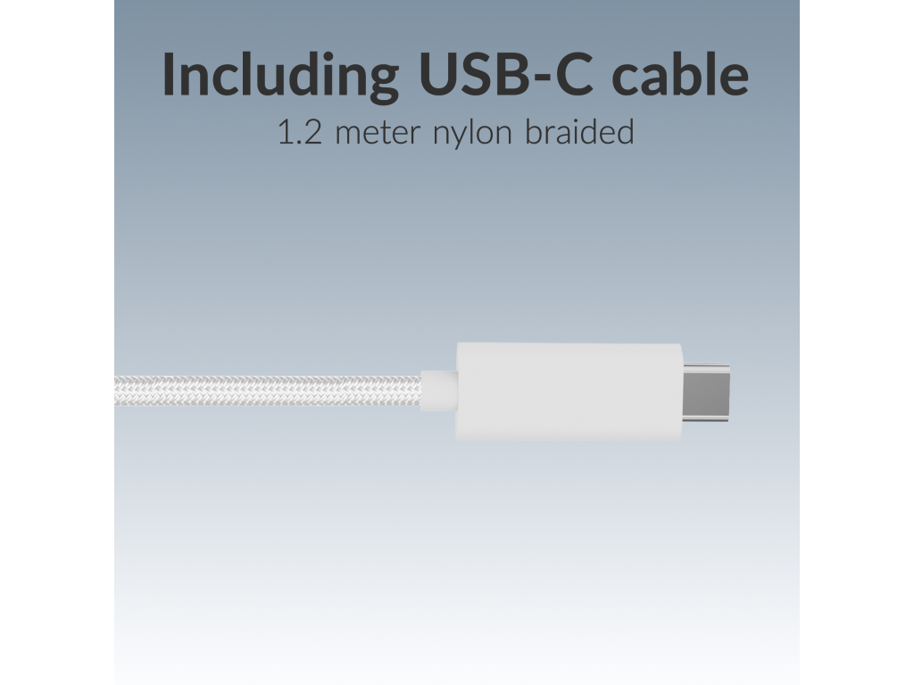 Mobilize Magnetic Wireless Charger Magsafe Compatible 25W Qi2.2 White Aluminium